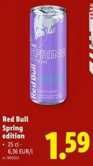 Promotie: Red Bull Spring edition