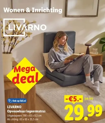 Aanbieding: Opvouwbaar logeermatras