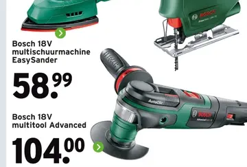 Aanbieding: Bosch 18V multischuurmachine EasySander