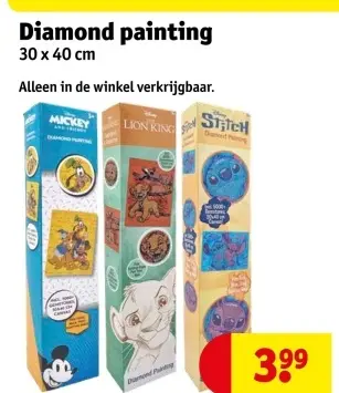 Aanbieding: Diamond painting