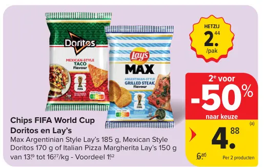 Promotie: Chips FIFA World Cup