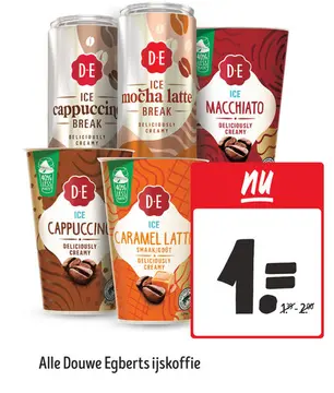 Aanbieding: Douwe Egberts ijskoffie