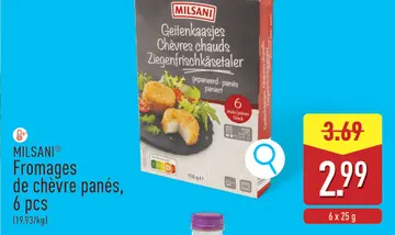 Offre: Fromages de chèvre panés