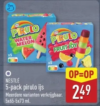 Aanbieding: 5-pack pirulo ijs