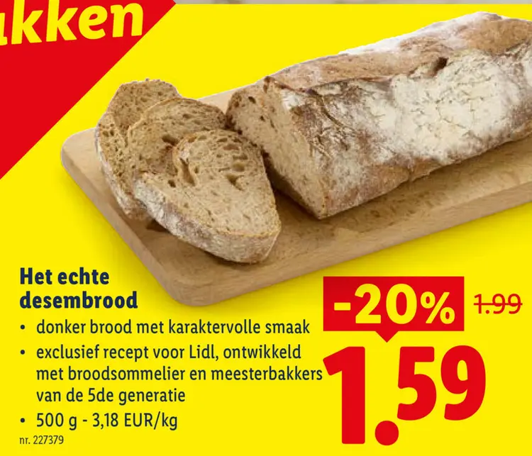 Promotie: Het echte desembrood