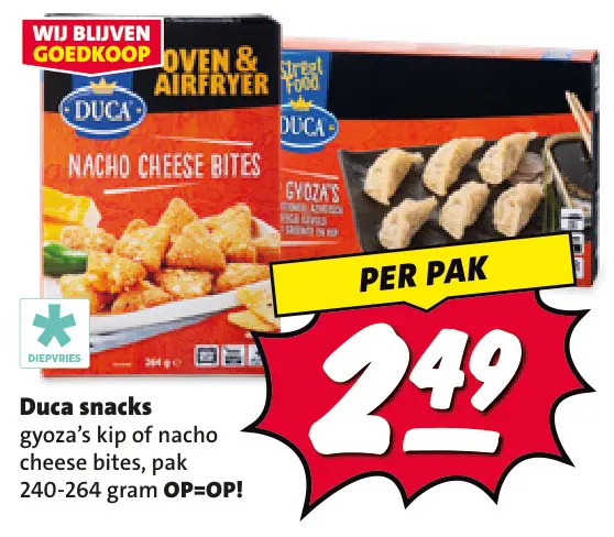 Aanbieding: Duca snacks