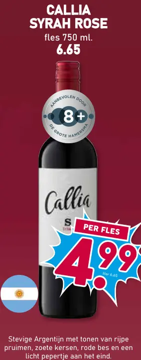 Aanbieding: Callia Syrah rose