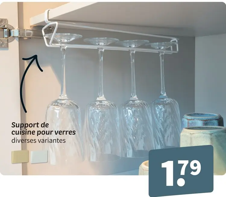 Offre: Support de cuisine pour verres