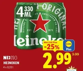 Aanbieding: Heineken