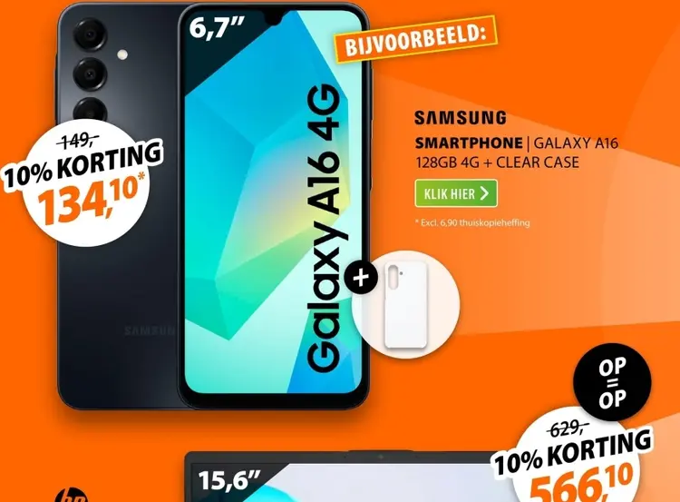 Aanbieding: Samsung smartphone galaxy a16