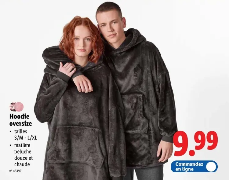 Offre: Hoodie oversize
