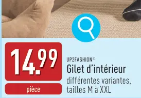 Offre: Gilet d'intérieur