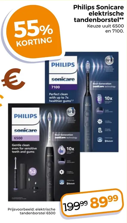 Aanbieding: Philips Sonicare elektrische tandenborstel