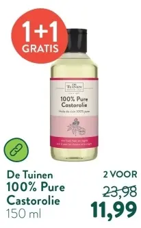 Aanbieding: 100% Pure Castorolie