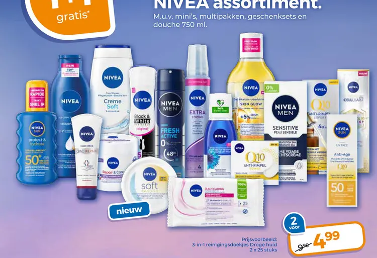 Aanbieding: NIVEA assortiment