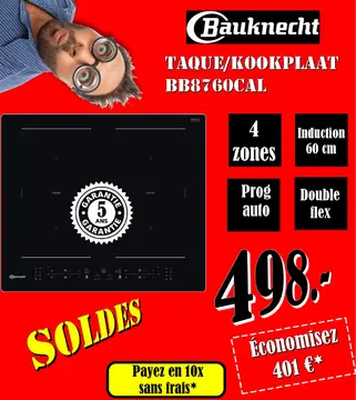 Aanbieding: Kookplaat bb8760cal