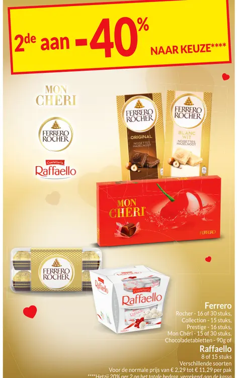 Promotie: Ferrero & Raffaello