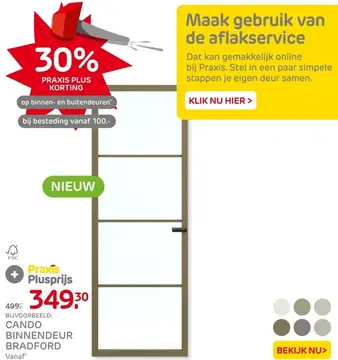 Aanbieding: CANDO BINNENDEUR BRADFORD