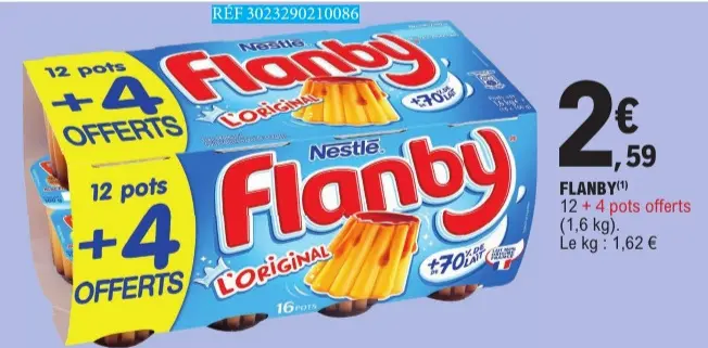Offre: Flanby L'Original