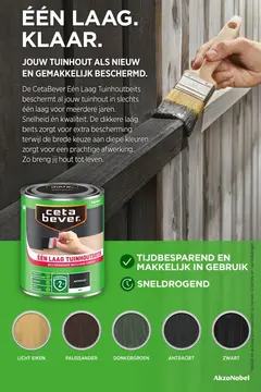 Aanbieding: CetaBever Eén Laag Tuinhoutbeits