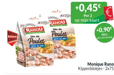 Promotie: Kippenblokjes