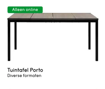 Aanbieding: Tuintafel Porto