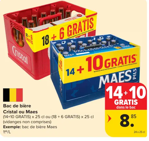 Offre: Bac de bière