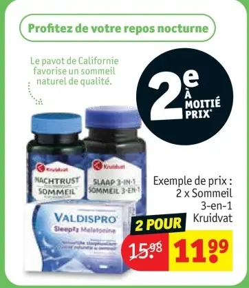 Offre: Sommeil 3-en-1