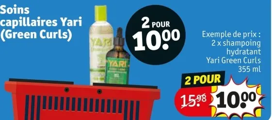 Offre: Soins capillaires Yari (Green Curls)