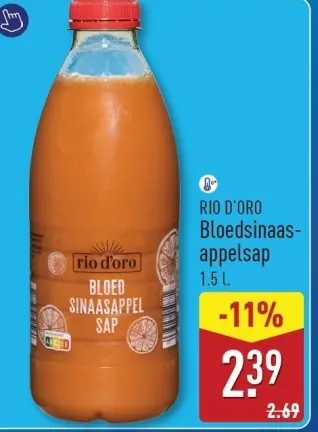 Aanbieding: Bloedsinaasappelsap