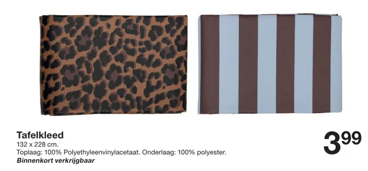 Aanbieding: Tafelkleed