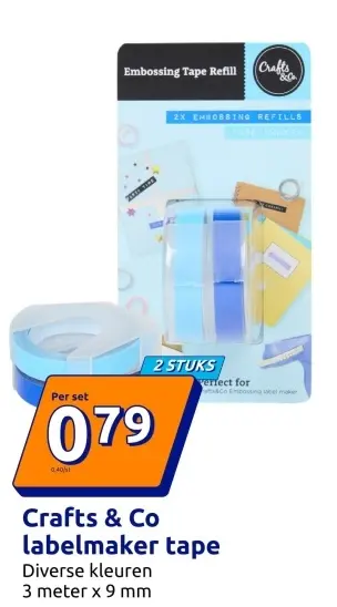 Aanbieding: Crafts & Co labelmaker tape