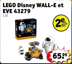 Offre: WALL-E et EVE 43279