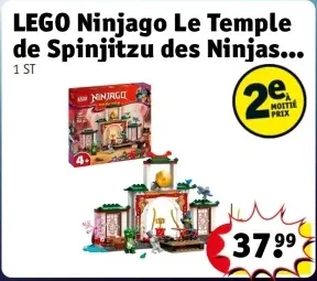 Offre: Le Temple de Spinjitzu des Ninjas