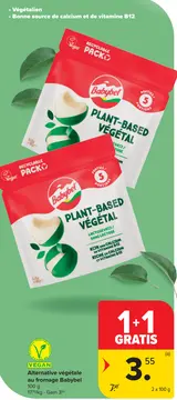 Offre: Alternative végétale au fromage Babybel