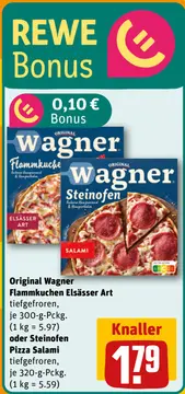 Aanbieding: Original Wagner Flammkuchen Elsässer Art oder