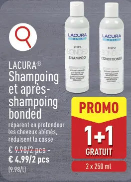 Offre: Shampoing et après-shampoing bonded