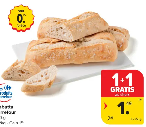 Offre: Ciabatta