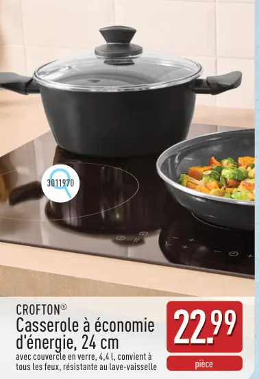 Offre: Casserole à économie d'énergie, 24 cm