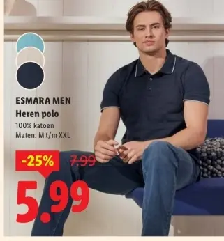Aanbieding: Heren polo