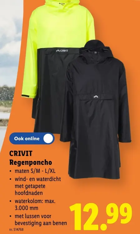 Promotie: Regenponcho