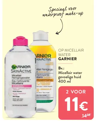 Promotie: Micellair water