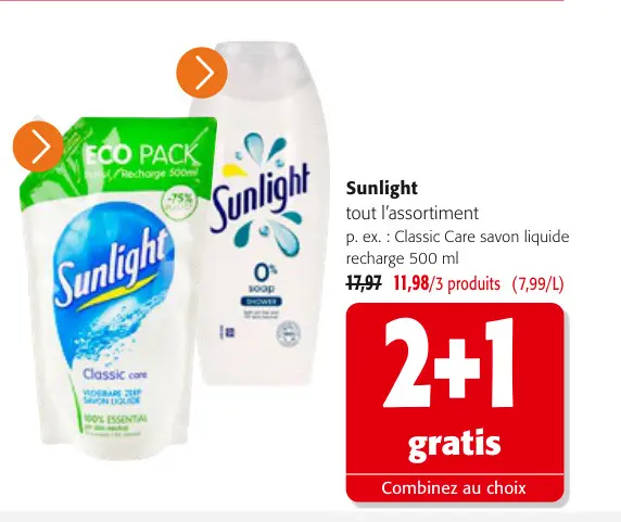 Offre: Classic Care savon liquide recharge