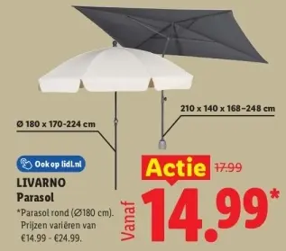 Aanbieding: Parasol