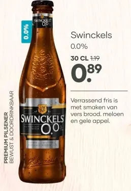 Aanbieding: Swinckels 0.0%