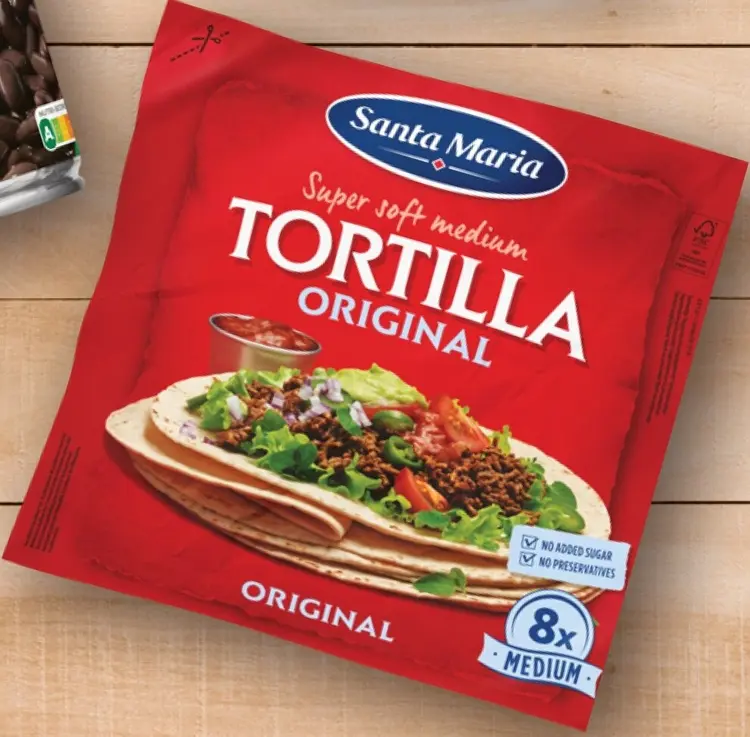 Aanbieding: Super soft medium tortilla original