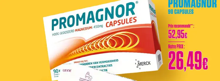 Offre: Promagnor 90 Capsules 