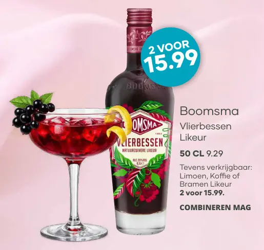 Aanbieding: Vlierbessen Likeur