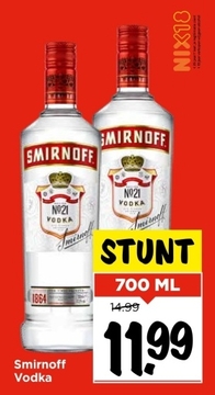 Aanbieding: Smirnoff Vodka