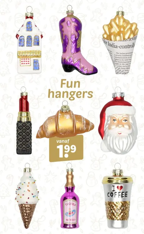 Promotie: Kerstornamenten